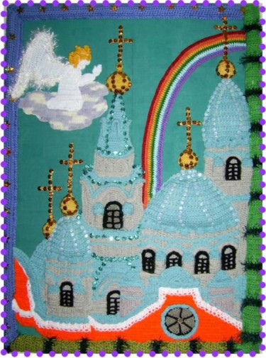 Artcraft titled "Вселенский собор" by Irina Krikheli, Original Artwork