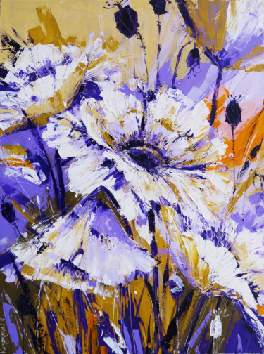 Malerei mit dem Titel "Blossom Of Spring F…" von Irina Rumyantseva, Original-Kunstwerk, Acryl