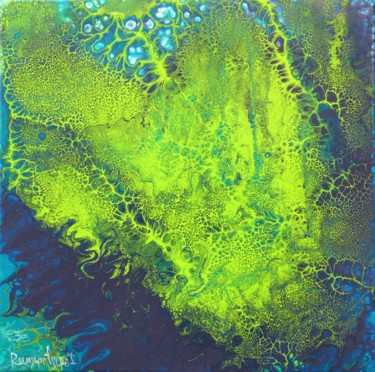 Reflection Of The Sun Painting titled "Reflection Of The S…" by Irina Rumyantseva, Original Art, Acrylic Mounted on Stretcher frame