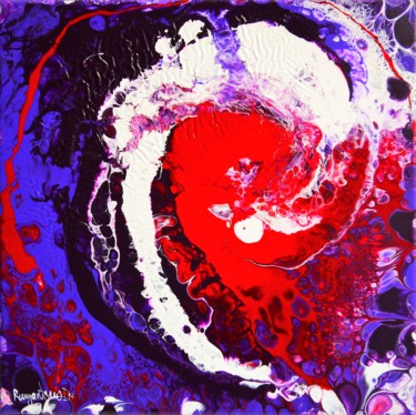 Peinture intitulée "Emotional Whirlwind" par Irina Rumyantseva, Œuvre d'art originale, Acrylique