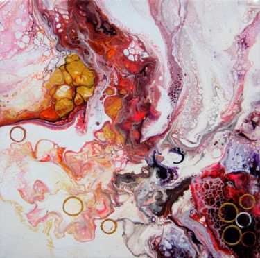 Peinture intitulée "Small Abstract pain…" par Irini Karpikioti, Œuvre d'art originale, Acrylique