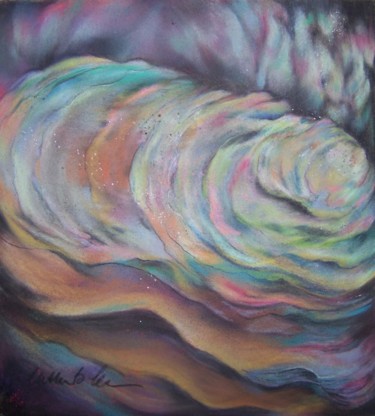 Картина под названием "Oyster Zen" - Cathie Abell Nelson, Подлинное произведение искусства