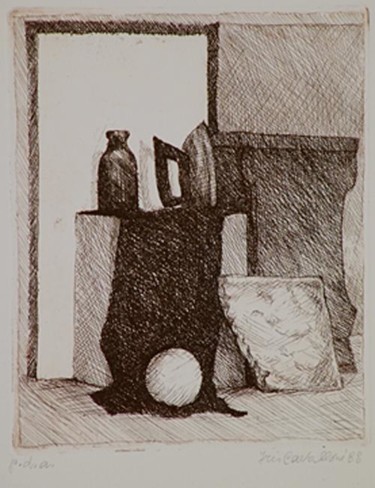 Incisioni, stampe intitolato "gradazioni" da Iris Cavallone, Opera d'arte originale