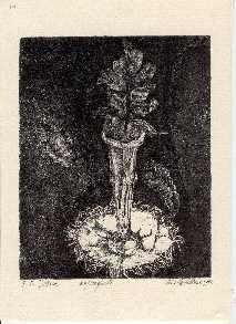 Incisioni, stampe intitolato "l'alloro" da Iris Cavallone, Opera d'arte originale