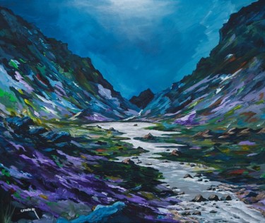 Painting titled "The Gap of Dunloe" by Conor Murphy, Original Artwork, Acrylic