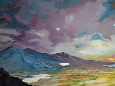 Painting titled "Connors Pass" by Conor Murphy, Original Artwork, Acrylic