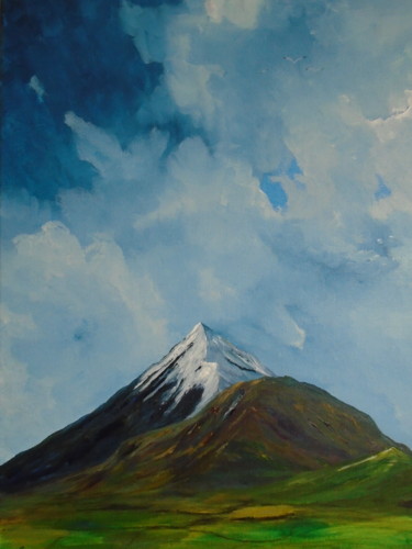 Ζωγραφική με τίτλο "Mount Brandon" από Conor Murphy, Αυθεντικά έργα τέχνης, Ακρυλικό