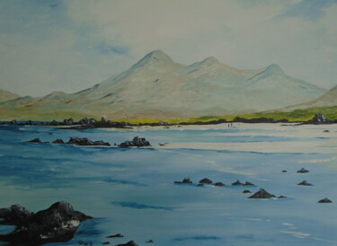Pintura intitulada "Beautiful Connemara…" por Conor Murphy, Obras de arte originais, Acrílico