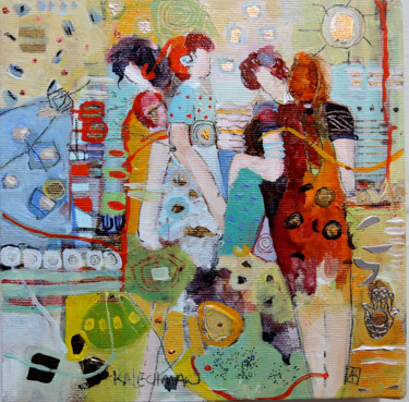 Painting titled "62.jpg" by Irit Kalechman, Original Artwork, Oil