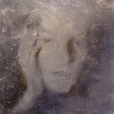 Pintura titulada "First Snow (oil, ca…" por Irjan Moussin, Obra de arte original, Oleo