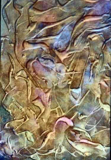 Painting titled "Creeks" by Irmedeaca, Original Artwork