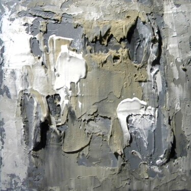 Radioactive cave Pittura intitolato "Radioactive cave" da Irvin Grassi, Opera d'arte originale, Olio Montato su Telaio per barella in legno