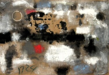 Картина под названием "Homeless forever" - Irvin Grassi, Подлинное произведение искусства, Масло