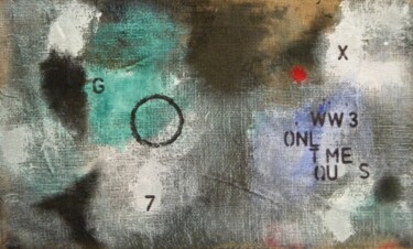 Pittura intitolato "G7 ( Homeless serie…" da Irvin Grassi, Opera d'arte originale, Olio