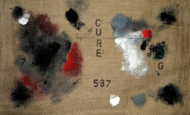 Pintura intitulada "The cure ( Homeless…" por Irvin Grassi, Obras de arte originais, Óleo