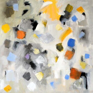 Painting titled "Untitled 2" by Irvin Grassi, Original Artwork, Oil Mounted on Wood Stretcher frame