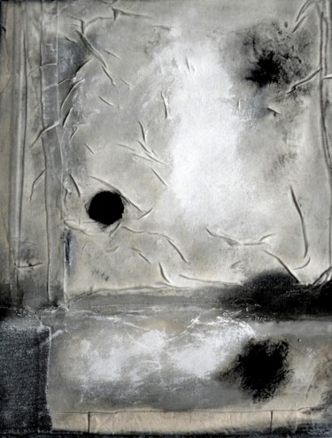 Malerei mit dem Titel "Homeless FGK ( Home…" von Irvin Grassi, Original-Kunstwerk, Collagen Auf Karton montiert
