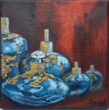 Painting titled "Fragrances" by Irwine B., Original Artwork, Acrylic