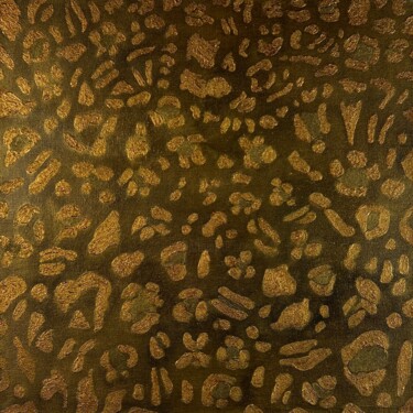 Pintura titulada "Leopard pattern" por Iryna Antoniuk (IRENA TONE), Obra de arte original, Acrílico