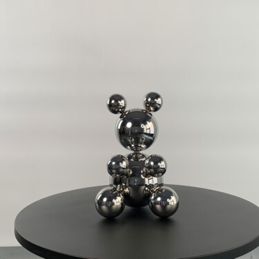 Sculpture titled "Small Stainless Ste…" by Iryna Antoniuk (IRENA TONE), Original Artwork, Stainless Steel