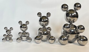雕塑 标题为“Stainless Steel Bea…” 由Iryna Antoniuk (IRENA TONE), 原创艺术品, 不锈钢