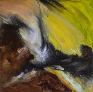 Pittura intitolato "Earth element" da Iryna Bobrova, Opera d'arte originale, Olio
