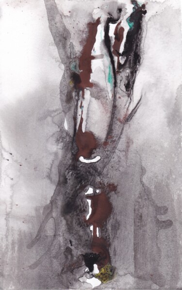 Картина под названием "636" - Iryna Calinicenco - Cairynaart, Подлинное произведение искусства, Чернила
