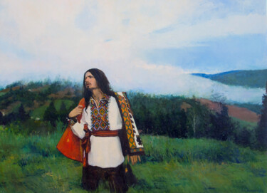 "The Road To Home" başlıklı Tablo Iryna Cnernenko tarafından, Orijinal sanat, Petrol