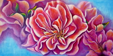 Painting titled "Fragrance of Spring" by Iryna Fedarava, Original Artwork, Oil