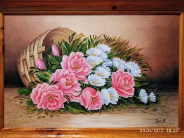 Картина под названием "Картина маслом " Ро…" - Iryna Miloradova-Marchenko, Подлинное произведение искусства, Масло