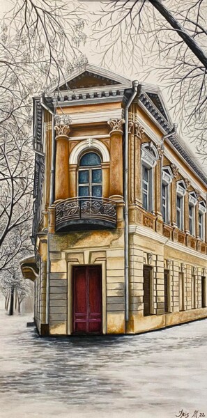 Peinture intitulée "картина " Старовинн…" par Iryna Miloradova-Marchenko, Œuvre d'art originale, Huile