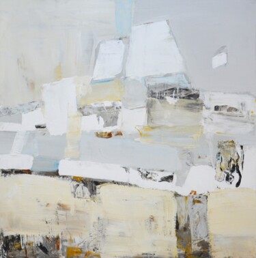Картина под названием "Abstraction 46" - Iryna Kastsova, Подлинное произведение искусства, Акрил Установлен на Деревянная ра…
