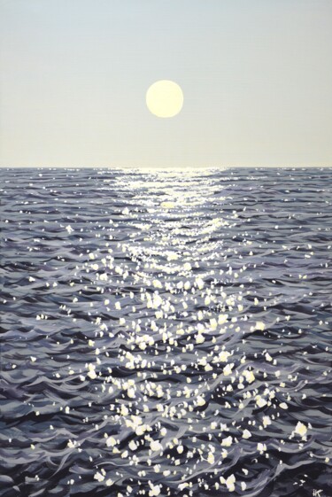 Peinture intitulée "Ocean. Light 8" par Iryna Kastsova, Œuvre d'art originale, Acrylique Monté sur Châssis en bois