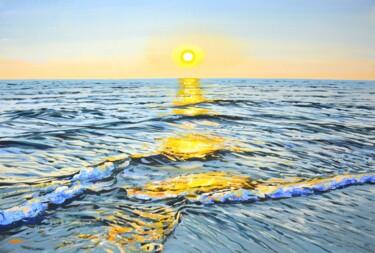 Ζωγραφική με τίτλο "Sunlight 35." από Iryna Kastsova, Αυθεντικά έργα τέχνης, Ακρυλικό Τοποθετήθηκε στο Ξύλινο φορείο σκελετό