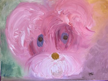 Peinture intitulée "Собака" par Isa Elixir, Œuvre d'art originale, Huile