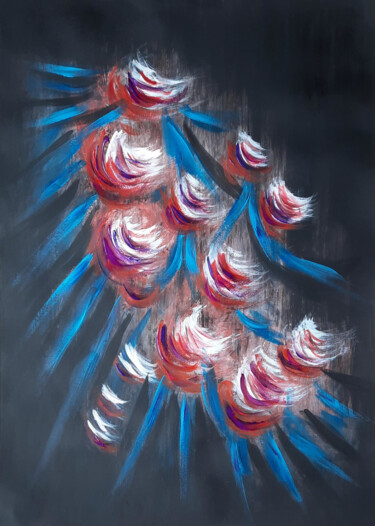 Malerei mit dem Titel "Dynamic" von Isa-Isarielle, Original-Kunstwerk, Acryl
