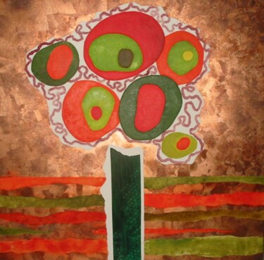 Pintura titulada "Nada como un árbol…" por Isabel Cosin, Obra de arte original, Oleo