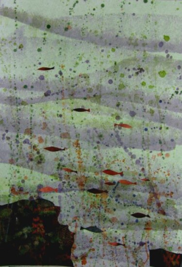 Pintura titulada "MARINA 12" por Isabel Cosin, Obra de arte original, Oleo