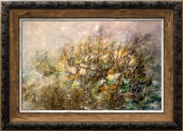 Painting titled "Battalions Collecti…" by Isabel Ferrer, Original Artwork, Watercolor
