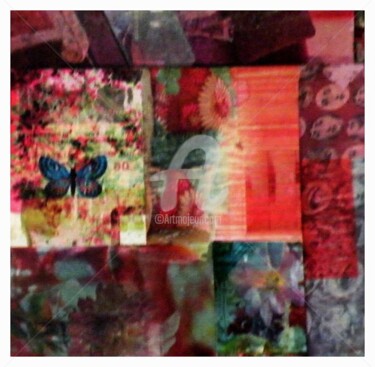 Collages intitulée "Papillon" par Isabel Kehr, Œuvre d'art originale, Autre