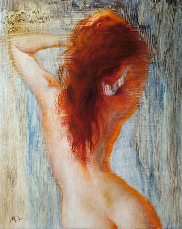 Ζωγραφική με τίτλο "Regain" από Isabel Mahe, Αυθεντικά έργα τέχνης, Λάδι Τοποθετήθηκε στο Άλλος άκαμπτος πίνακας