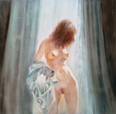 Painting titled "Clarté Matinale (Mo…" by Isabel Mahe, Original Artwork, Oil