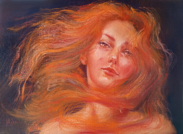 Pintura titulada "La Passionata" por Isabel Mahe, Obra de arte original, Oleo Montado en Bastidor de camilla de madera