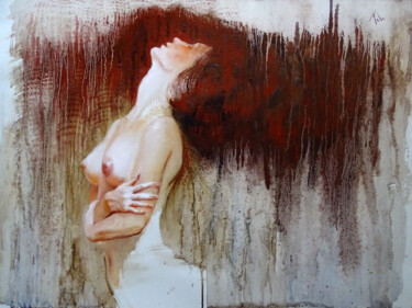 Peinture intitulée "La Traviata" par Isabel Mahe, Œuvre d'art originale, Huile