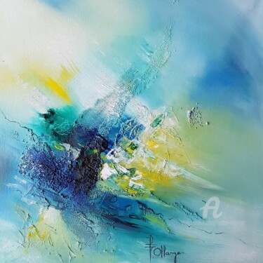 Malerei mit dem Titel "Caribbean Colors N°…" von Isabel Ollange, Original-Kunstwerk, Öl