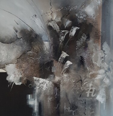 Pintura titulada ""Réminiscence" n 294" por Isabel Ollange, Obra de arte original, Oleo