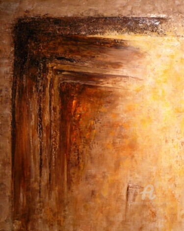 Painting titled "Pour toi ..effectiv…" by Isabel Ollange, Original Artwork, Oil