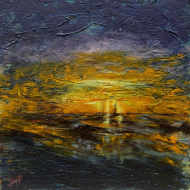 Pintura intitulada "Una pizca de luz" por Isabel Tapias, Obras de arte originais, Óleo