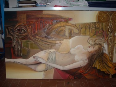 Ζωγραφική με τίτλο "Il ritorno di cleop…" από Isabela Seralio, Αυθεντικά έργα τέχνης