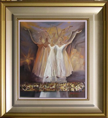 Pittura intitolato "ruga" da Isabela Seralio, Opera d'arte originale, Olio